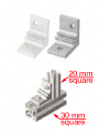 6 Series (8mm Groove Width) - Single Row Groove - Triangle Bracket Related Image 6_Similar Products