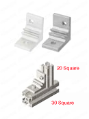 6 Series (groove width 8 mm) - For 1 row groove - Extruded unequal legs 90 degree Brackets Related image 6_ Similar products