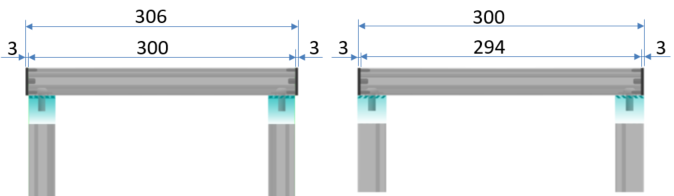 5 Series (groove width 6mm) Aluminum frame end plate Related image 2_Technical information