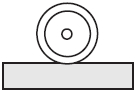 Economic type Medium precision Cam follower - Hex socket on head - Example of use