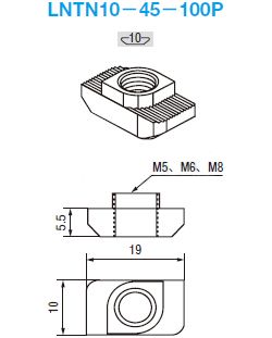Application example of straight connector