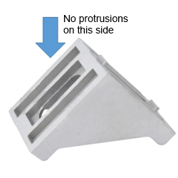 Single-sided protruding bracket product drawings 2
