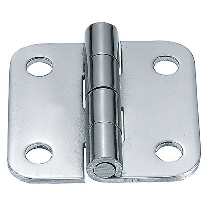 Stainless steel butterfly Flat Hinges Steel butterfly Flat Hinges (round hole) 2-hole product drawings