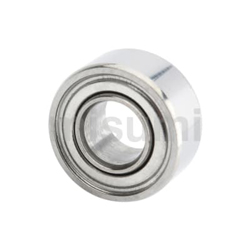 Small diameter ball bearing
