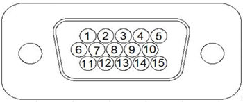 Connector Pin Arrangement