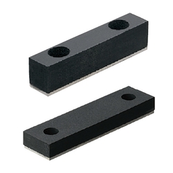 Urethane Stoppers with Plates-Standard Type/Low Elastic Rubber Type  (UPPL15-10-50)