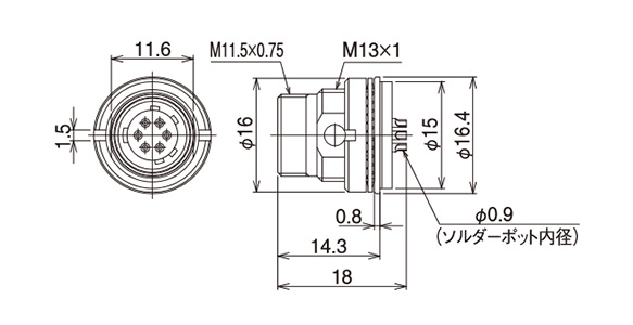 Circular Connector For Small Electronics Sr Series Hirose Electric