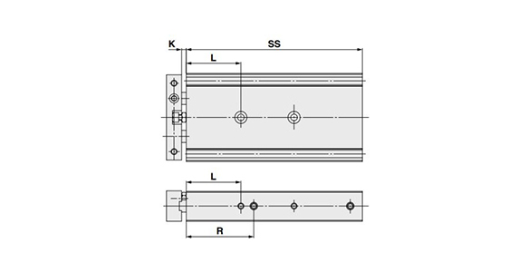 CXS□10 to 32 dimensional drawing