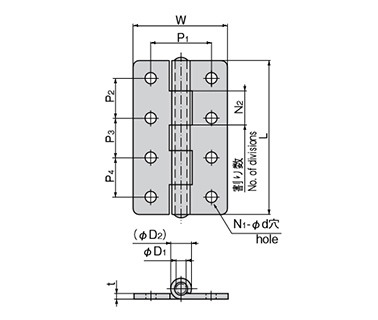 B-1078 dimensional drawing