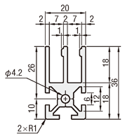 รางเลื่อนประตู