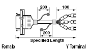 การติดตั้งแผง สายไฟกลม IEEE1284 (MDR) แบบ กลม (พร้อมขั้วต่อ 3M ): รูปภาพที่เกี่ยวข้อง