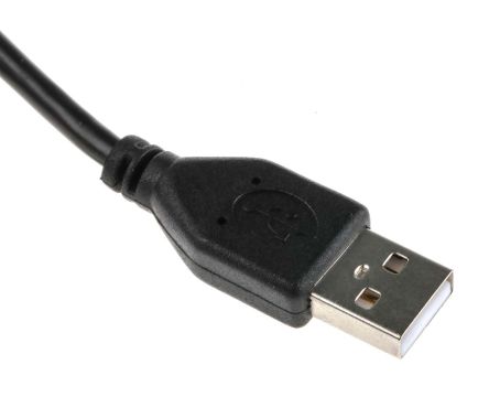 RS PRO เกลียวนอก สาย USB A ถึง เกลียวนอก USB A , สายไฟ 2.0, 5 ม