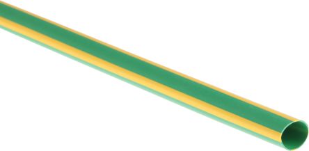 ท่อ การหดตัวด้วยความร้อน RS PRO สีเขียว เส้นผ่านศูนย์กลางปลอก 6.4 มม. x ยาว 1.2 ม. อัตราส่วน 2:1