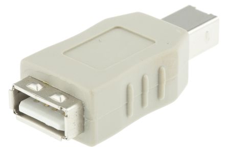 อแดปเตอร์/ตัวแปลง เครือข่าย RS PRO USB ตัวเมีย เป็น USB B เกลียวนอก