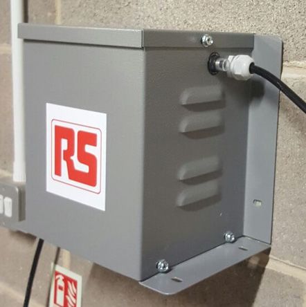 RS PRO, หม้อแปลง นิรภัย 1.65 kVA , 230 V AC, 2 x 16 A