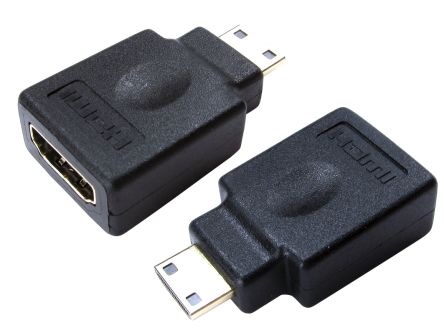 อแดปเตอร์/ตัวแปลง RS PRO HDMI, HDMI ตัวเมีย เป็น HDMI เกลียวนอก