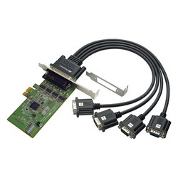 4 พอร์ตเชื่อมต่อ RS-232C / ดิจิตอล I / O PCI express กระดาน