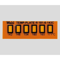 แผ่นเพลท อุณหภูมิ 6 จุดแสดง 101-6V-076 สำหรับภายในอุปกรณ์ สุญญากาศ