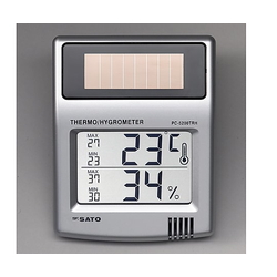 เครื่องวัดอุณหภูมิความชื้นแบบดิจิตอลพลังงานแสงอาทิตย์ PC-5200 series