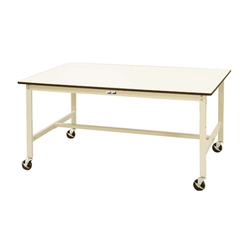 โต๊ะวางชิ้นงาน ทำงาน ชนิดกว้าง, โมบาย , H856 mm, SWPWC series (61-3763-25)