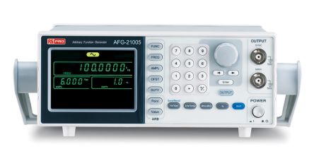 RS PRO AFG21125 ตัวสร้าง ฟังก์ชั่น &amp; ตัว เครื่องนับ 25 MHz (sinewave) USB
