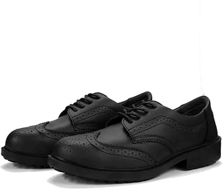 RS PRO นิ้วเท้า รองเท้าเซฟตี้ หัวแหลมสีดำ , EU 43, UK 9