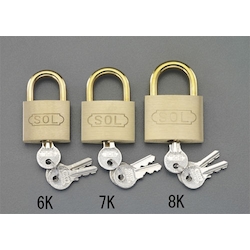 แม่กุญแจทรงกระบอก (กุญแจทั่วไป)EA983TC-6K