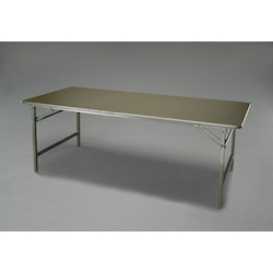 โต๊ะประชุม, [สีเขียวมะกอกหม่น] พร้อมโต๊ะทำงานขาพับได้ EA954E-62