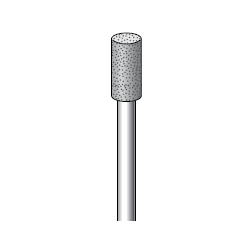 Electrodeposition diamond bur, หัตถกรรมเพชร, ขนาดเส้นผ่านศูนย์กลางเพลา ⌀3.0