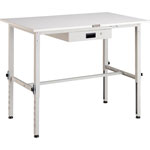 โต๊ะช่าง แบบปรับได้ ความสูง ได้ น้ำหนักเบา พร้อมลิ้นชักบาง 1 ลิ้นชักรับ โหลดไฟฟ้า เฉลี่ย (กก.) 150