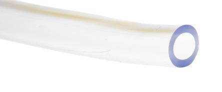ท่อยืดหยุ่น PVC โปร่งใส RS PRO, 25 ม., เส้นผ่านศูนย์กลางภายใน 5 มม., เส้นผ่านศูนย์กลางภายนอก 8 มม.