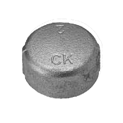 ฟิตติ้ง CK - ฟิตติ้งท่อเหล็กหล่ออบเหนียว ชนิดเกลียว - ฝาอุด