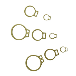 แหวนล็อคชนิด C เส้นผ่านศูนย์กลางขนาดเล็ก (แหวนชนิด C) สำหรับแกน/เพลา