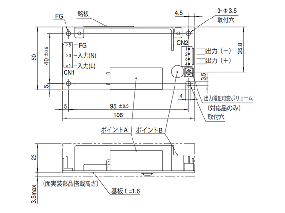 ดรออิ้ง บอกขนาด (รุ่นมาตรฐาน)
