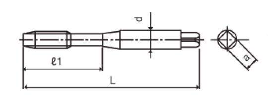 ดอกต๊าป HSS DIN ชุดส่วนประกอบเหล็กรถยนต์ WXL-CPM-RFT, เมตริก DIN 371 