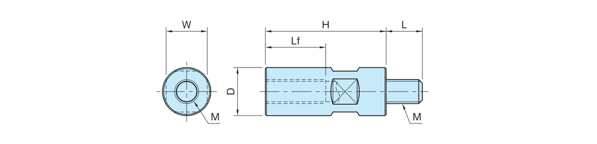 Drawing ระบุขนาดของแถบข้อต่อ (แบบบาง) (BJ601)