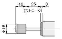 Drawing 3 ของโช้คซับแรงกระแทกชนิดออริฟิสขนานแบบปรับได้ซีรีส์ KSHP