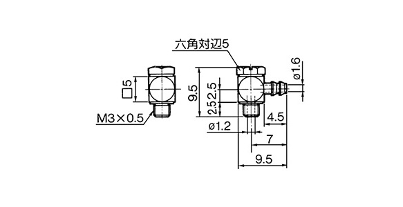 ข้องอหางไหลสำหรับท่ออ่อน M-3ALU-3, -4: รูปภาพที่เกี่ยวข้อง