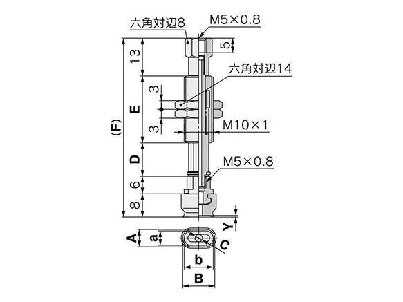 ZP2-T□W□K□-B5 การ ดรออิ้งบอกขนาด