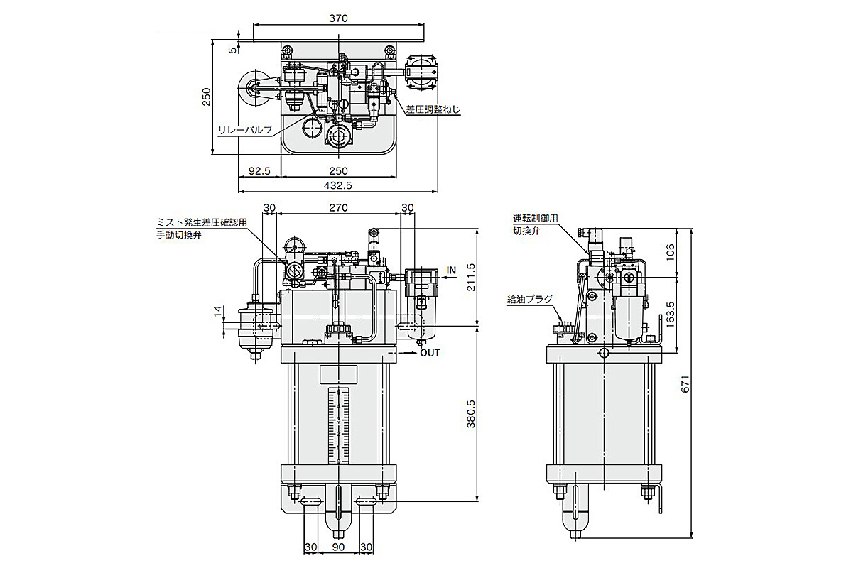 Drawing ระบุขนาดของ ALB900--1