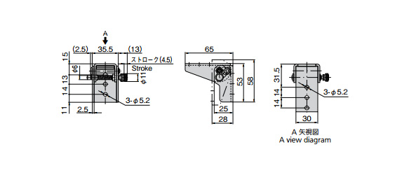 Drawing ระบุขนาดของ B-1847