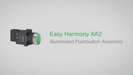 Easy Harmony XA2: Illuminated Pushbutton Assembly