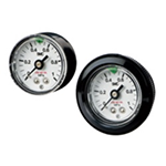 Oil-Free / External Parts Copper-Free Pressure Gauge / with Limit Indicator G46E Series
