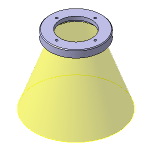 Lamp Fixtures for Inspection（Emitting Color：Blue） Ring Type