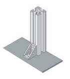 5 Series (groove width 6 mm) - For 2-row grooves - Reversed bracket with protrusion: Related images