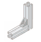 6 Series (8mm Groove Width) - For Single Groove - Protrusion 90 degree Brackets: Related Images