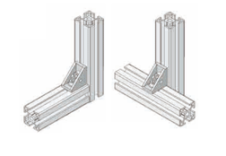 8 series (groove width 10 mm) - for single row groove - inverted bracket with protrusion Related image 1_Example of use