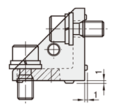 6 Series (8mm Groove Width) - For Single Row Groove - Single-Sided Slot 90 degree Brackets: Related Images
