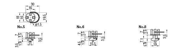 Small item hook U-shaped [20 pieces]: Related images