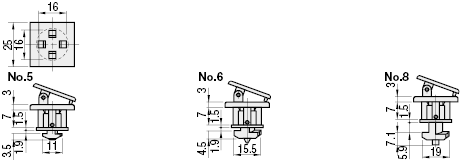 Small item hook clip type [20 pieces]: Related images